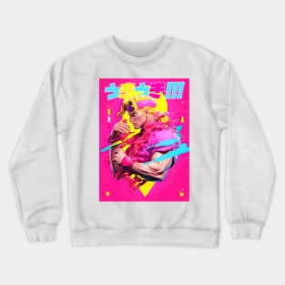 KEN MASTERS - STREET FIGHTER | Video Game Character Design Art Popculture | PROUD OTAKU Crewneck Sweatshirt